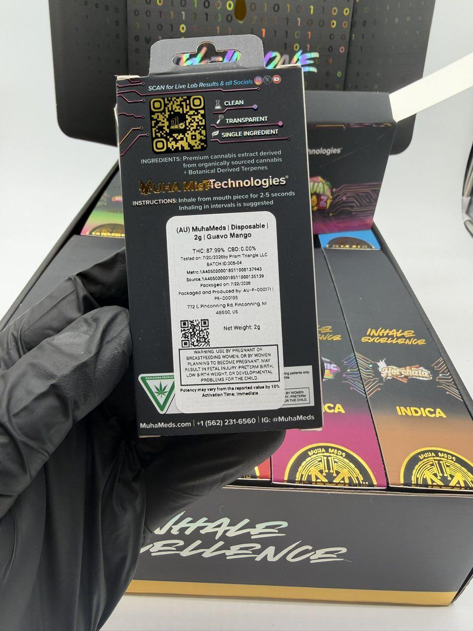 muha meds 2g disposable